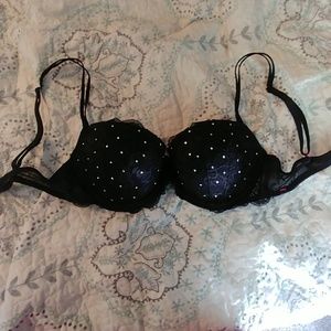 Rhinestone bra 34C